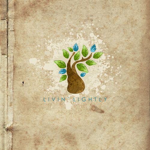 Recipe logo with the title 'Livin' Lightly'