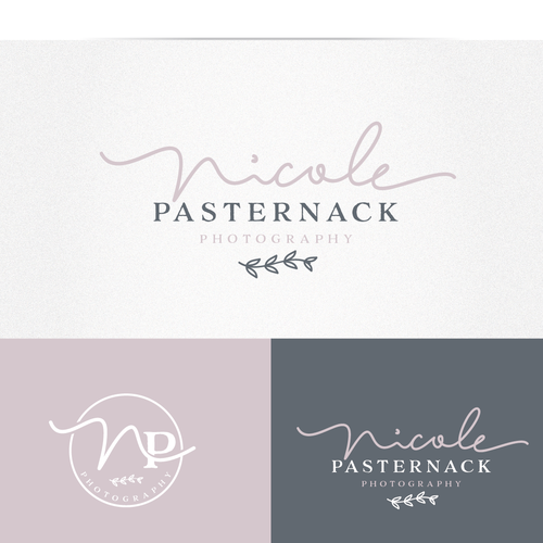 Calligraphy design with the title 'Photographers brand'