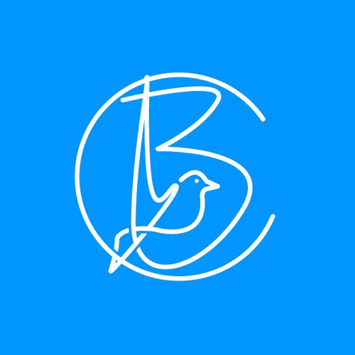 B brand with the title 'The Bluebird Couture'