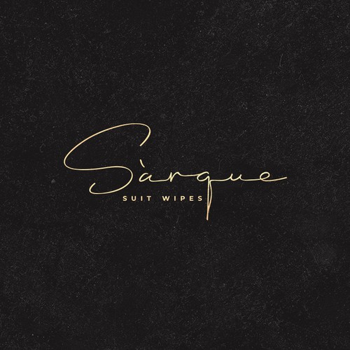 Suit design with the title 'Sàrque Suit Wipes'