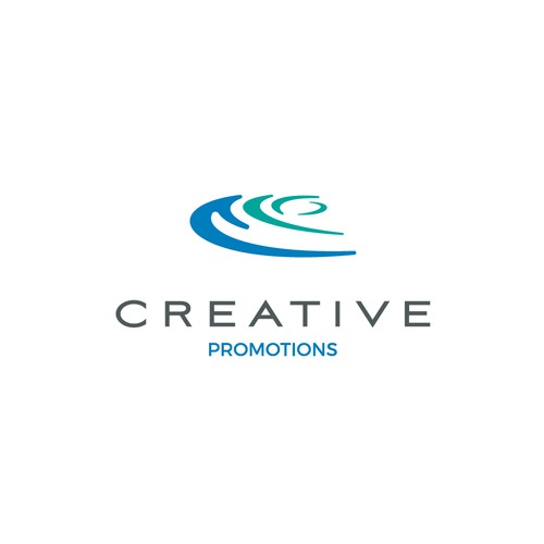 Line brand with the title 'Creative Promotion Logo Design project.'