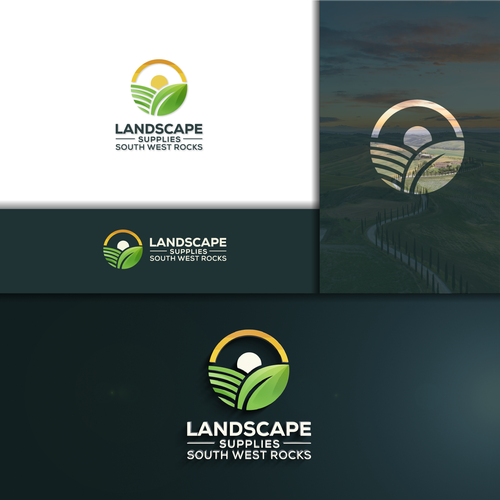 Sunrise logo with the title 'Landscape Supplies'
