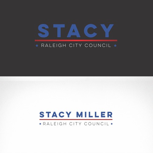 Political campaign design with the title 'Innovative brand for a vibrant City Council campaign'