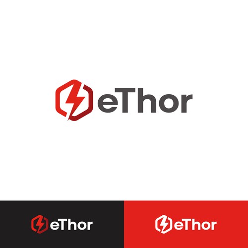 Electric design with the title 'Bold, minimalist logo for an electrician'