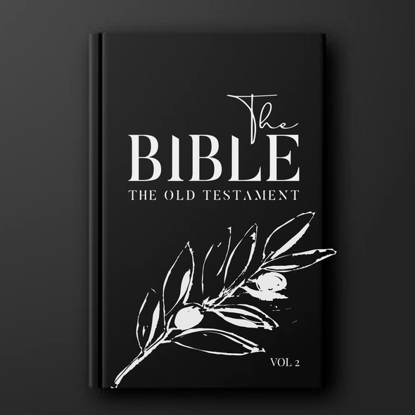 Bible book cover with the title 'The Bible — Old Testament Vol. 2'