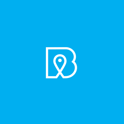 GPS design with the title 'Breadcrumbs - New social network for cataloging and curating locations and destinations'