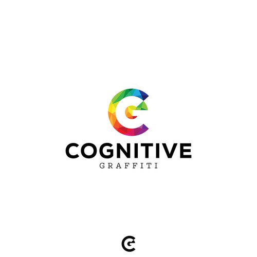 Polygon logo with the title 'Make it POP! Create a logo for sociological design/film studio'