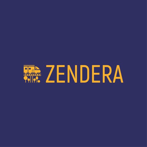 Transportation brand with the title 'zendera'