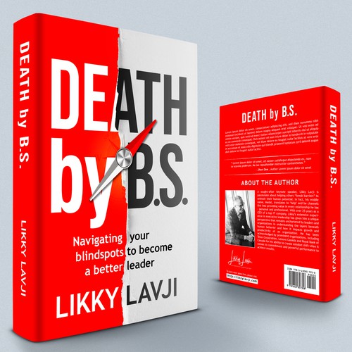 Motivational book cover with the title 'Navigating Your Blindspots '