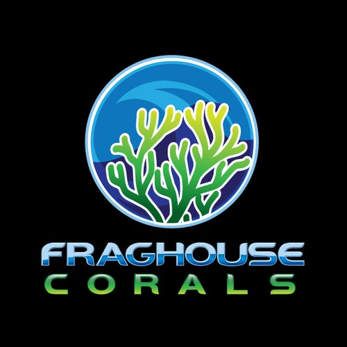 Coral design with the title 'Fraghouse Corals'