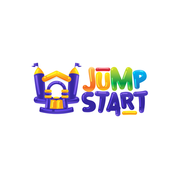 Joyful logo with the title 'Jump Start Logo'