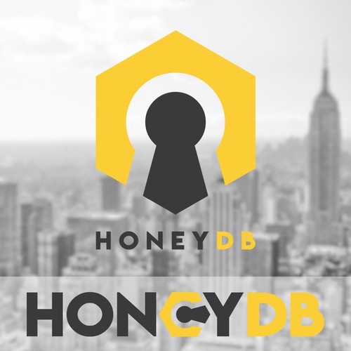 Database design with the title 'HoneyDB'