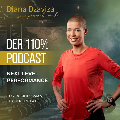 Trainer design with the title 'Gym Podcast '