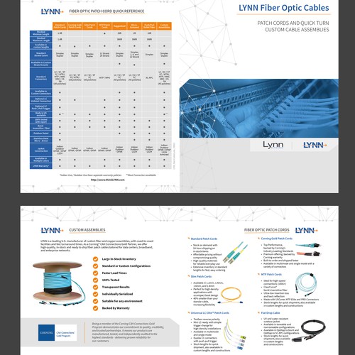 B2B design with the title 'Bold Technical Brochure'