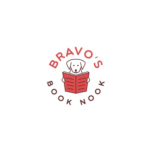 Shapes logo with the title 'BRAVO'S BOOK NOOK'
