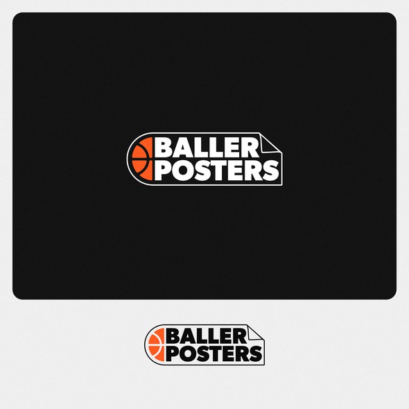 Steelers logo with the title 'Baller Posters'