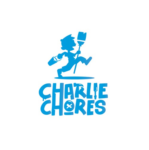 Novel logo with the title 'Fun book character logo design'