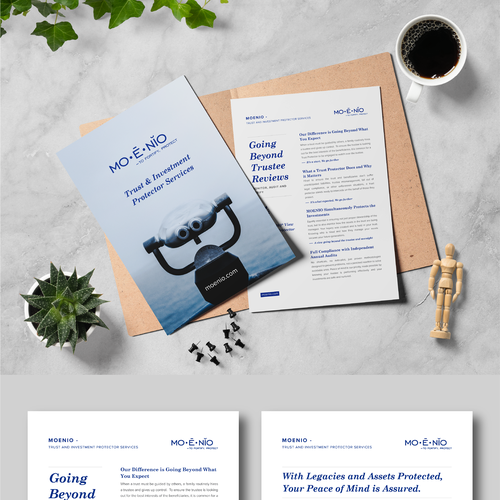 White paper design with the title 'A PDF Telling A Story!'