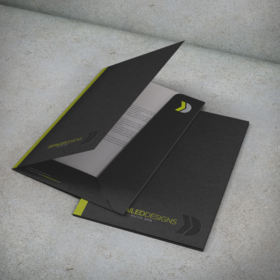 Presentation folder for Detailed Designes