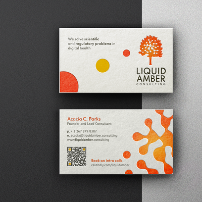 Business card design