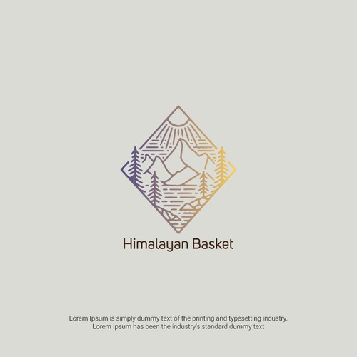 Basket logo with the title 'Himalayan Basket'