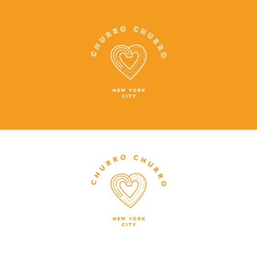 New York logo with the title 'Logo for Churro Churro'