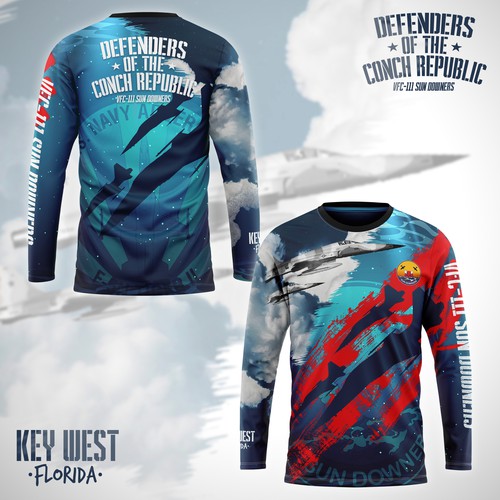 Uniform design with the title 'Defenders of the Conch Republic - Uniform'