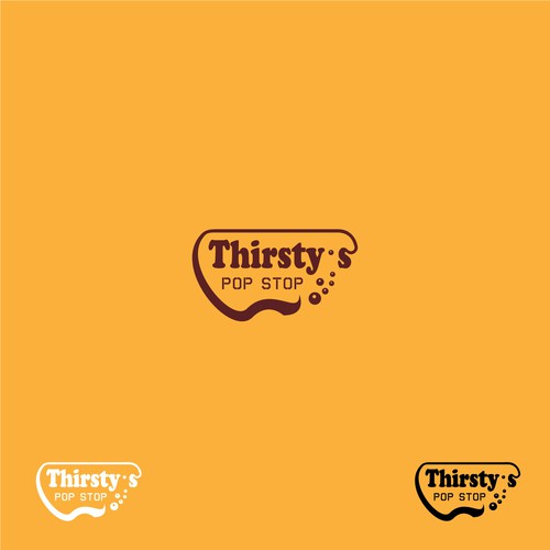 Drink brand with the title 'Logo Soft Drink For Professionals Worker'