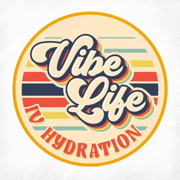 Typography logo with the title 'Vibe Life IV'