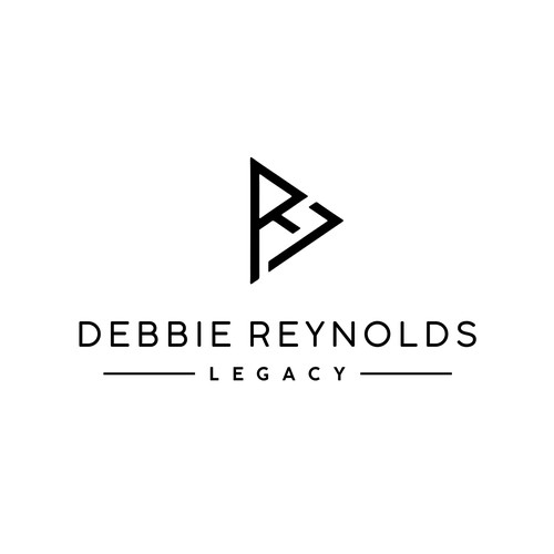 Eye-catching logo with the title 'Logo Design for Debbie Reynolds Legacy - Dance Studio'