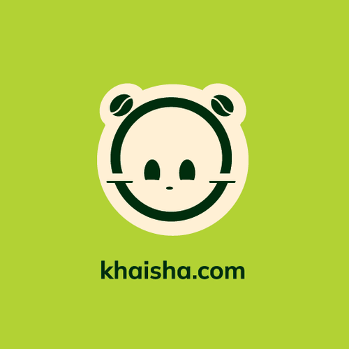 Cafe design with the title 'Smiley logo available for sale'