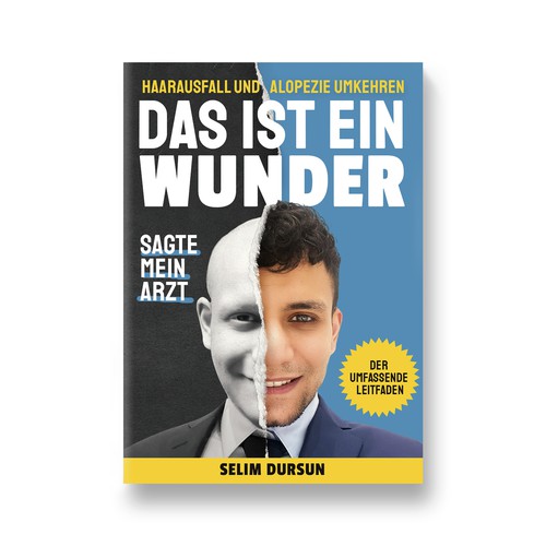 Biography book cover with the title 'Das ist ein Wunder“ sagte mein Arzt'