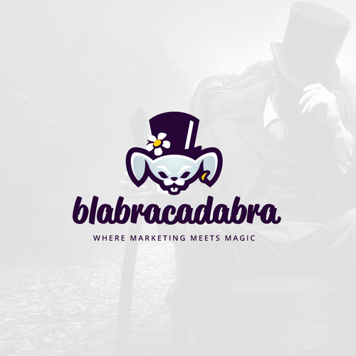 Rabbit design with the title 'Blabracadabra'