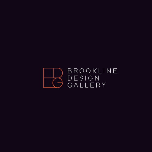 Abstract brand with the title 'Design gallery logo'