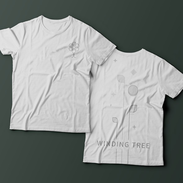 Minimalist t-shirt with the title 'minimal company t-shirt '