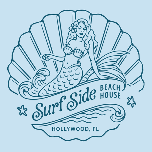 Hollywood logo with the title 'Surf Side'