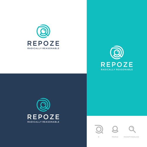Hiring design with the title 'R Letter Hiring Logo '
