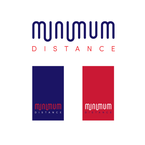 Handmade brand with the title 'logo minimum distance'
