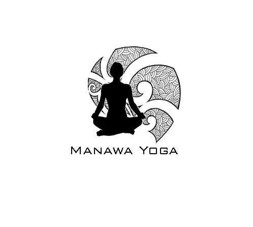 Tribal logo with the title 'Yoga retreat logo with tribal style'