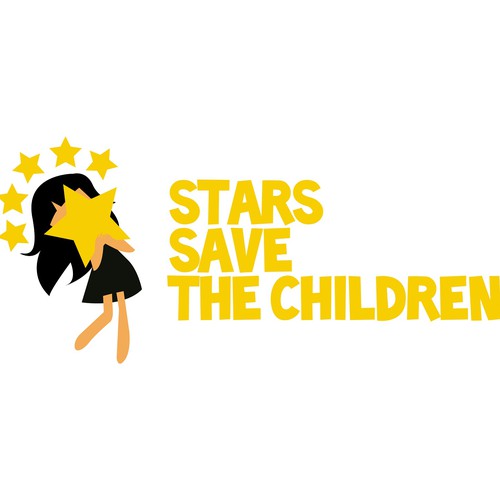 Star brand with the title 'Fun yet formal NGOs logo design'