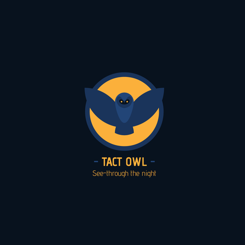 Owl brand with the title 'Logo for 'Tact Owl''