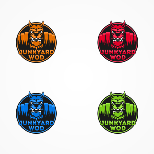 Angry logo with the title 'Help Junkyard WOD with a new logo'