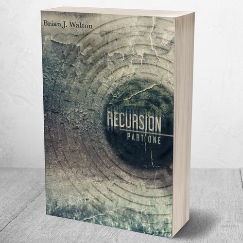 Time travel book cover with the title 'Book Cover: Novel'