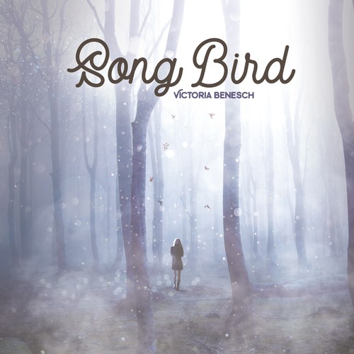 Rock design with the title 'Song Bird / Victoria Benesch'