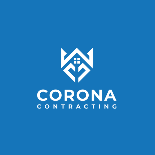Crown brand with the title 'Corona Contracting'