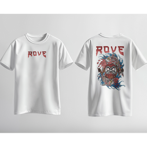 Japanese design with the title 'Design T-shirt japanase art'