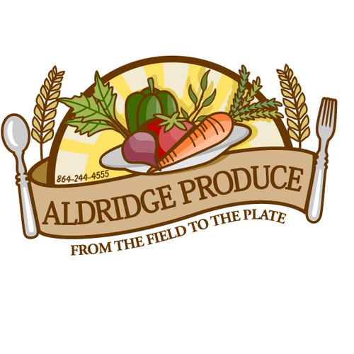 Wellness logo with the title 'Veggies Logo'