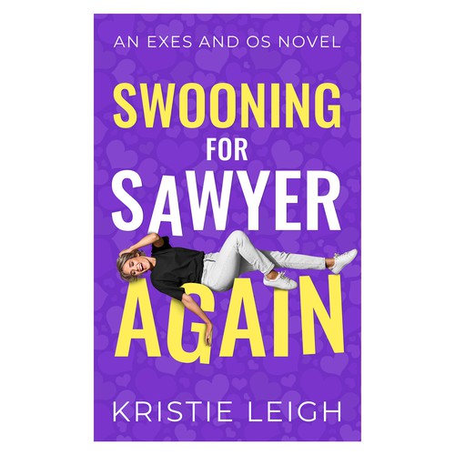 Comedy book cover with the title 'Swooning For Sawyer Again'