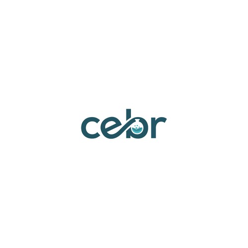 Research logo with the title 'CEBR Lab Logo'