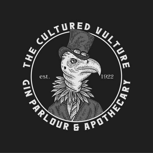 Classic t-shirt with the title 'the cultured vulture'